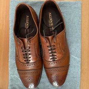 NIB Allen Edmonds Walnut Bartlett 6.5E